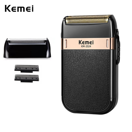 Kemei 2024 Razor Replacement Blade Head KM-2024 Extra Mesh Blade Net Shaving Shaver Parts Original