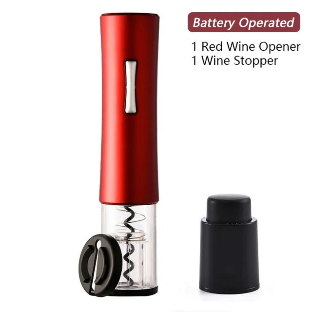 Electric Wine Opener Foil Cutter Jar Opener Kitchen Gadget