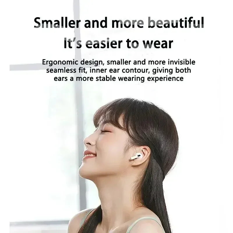 Pro 4 TWS Wireless Headphones Earphone Bluetooth Compatible 5.0 Waterproof Headset with Mic for Xiaomi iPhone Bluetooth Earbuds