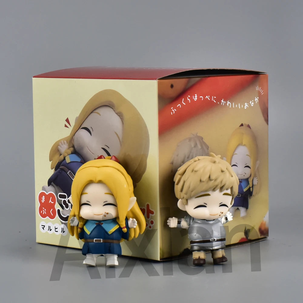 Aixlan Delicious in Dungeon Figure Marcille NEOS 4cm PVC Action Figure Amine Thanksgiving Gift Collectible Figurine