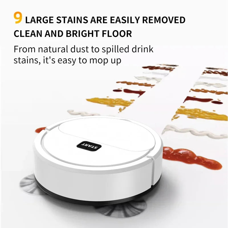 Fully Automatic Sweeping Robot Sweep Vacuum Cleaner Mopping The Floor Mini Cleaner Home Use Lazybones Intelligent 3 In1 Sweeper