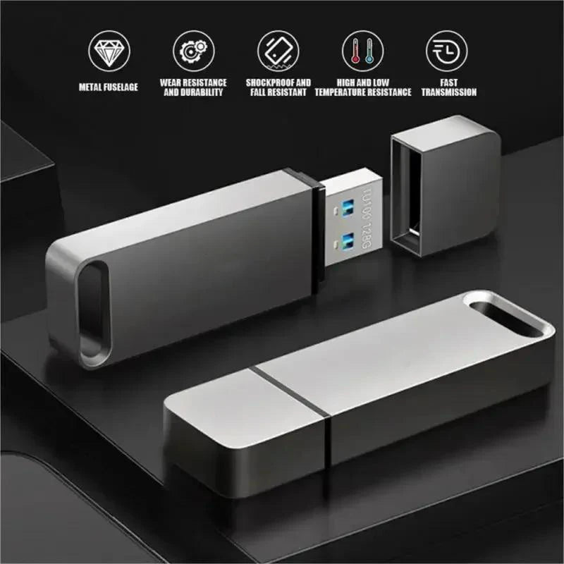 Xiaomi Mijia 16TB USB3.2 High Speed Transfer Mini Flash Drive Type C U Flash SSD Metal Waterproof U Drive Portable Flash Drive