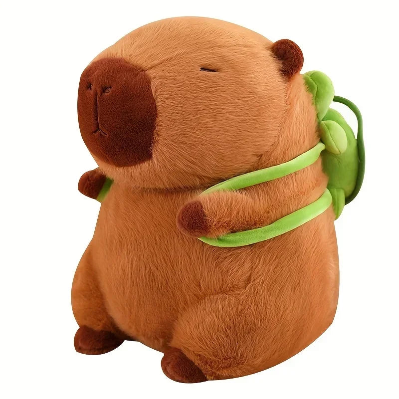 23cm Capybara Plush Simulation Capibara Anime Fluffty Toy Cute Doll Stuffed Animals Soft Doll Plush Christmas Thanksgiving Gift