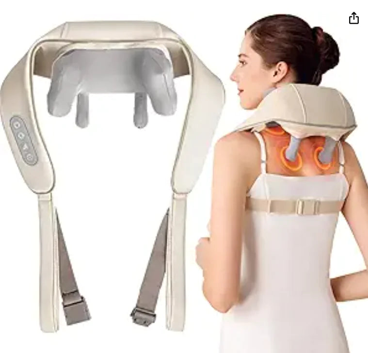 Home Kneading Hot Compress Shoulder And Neck Massager