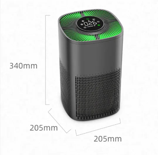 BHTNYOO Smart Air Purifier with H13 HEPA Filter and Sleep Music