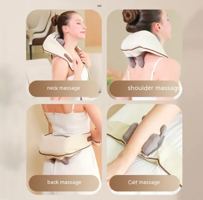 Home Kneading Hot Compress Shoulder And Neck Massager